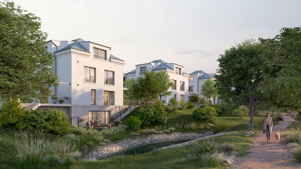 6 luxusních vil kousek od Bořislavky