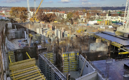 Vily, řadové domy a bytové domy