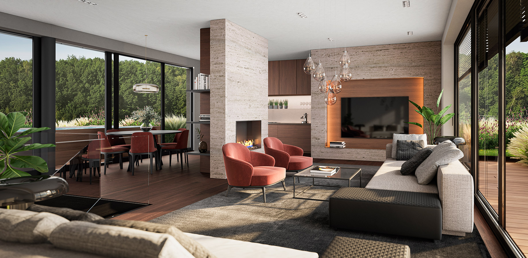 PENTHOUSE <br> LIVING ON THE TOP
