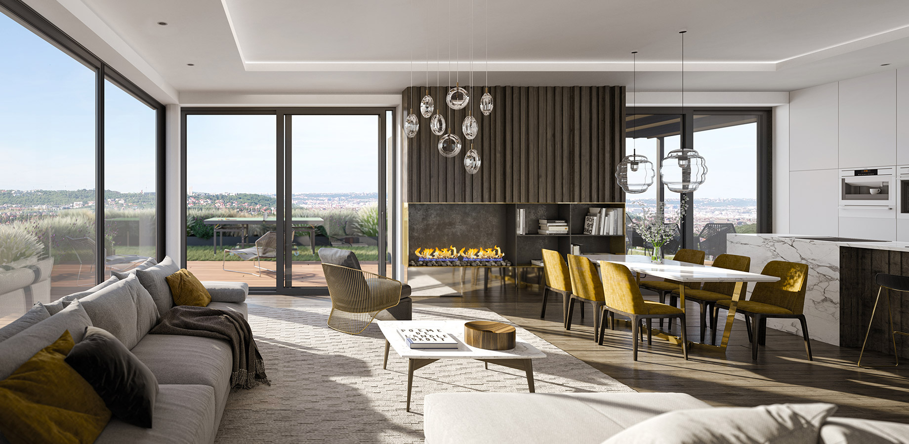 PENTHOUSE <br> LIVING ON THE TOP