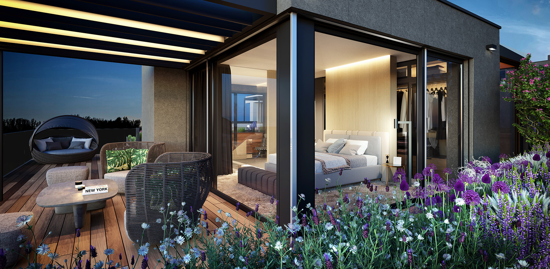 PENTHOUSE <br> BYDLENÍ NA VRCHOLU