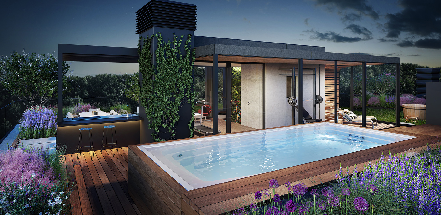 PENTHOUSE <br> BYDLENÍ NA VRCHOLU